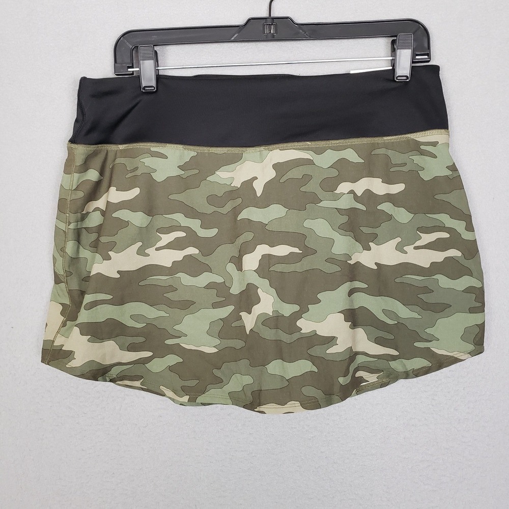 PINK Victoria's Secret Camouflage Sport Skirt Skort Green Y2K Sporty Athletic L
